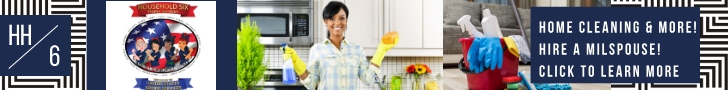 Hire a Military Spouse for Your Home Cleaning and more